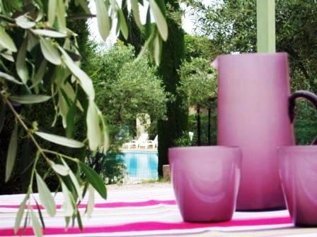 self-catering rentals provence : les jardins de Fontanille